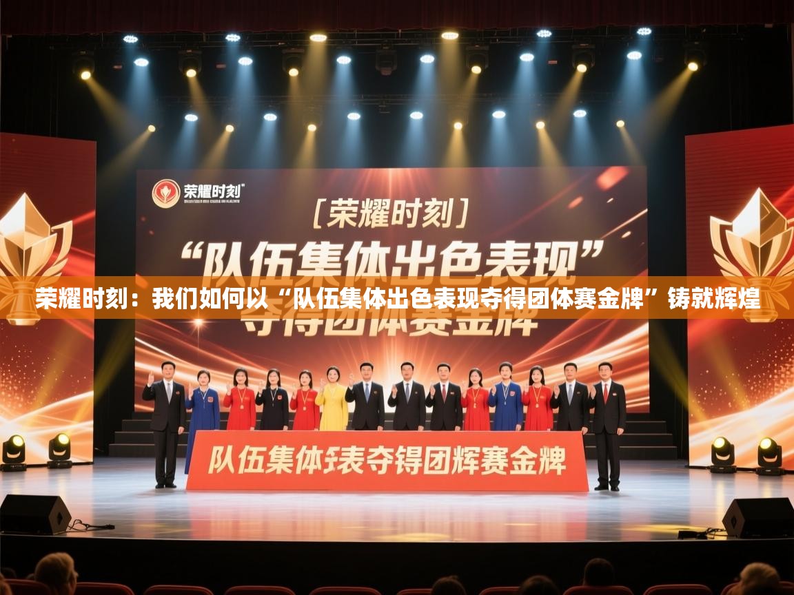 荣耀时刻:我们如何以“队伍集体出色表现夺得团体赛金牌”铸就辉煌 第1张